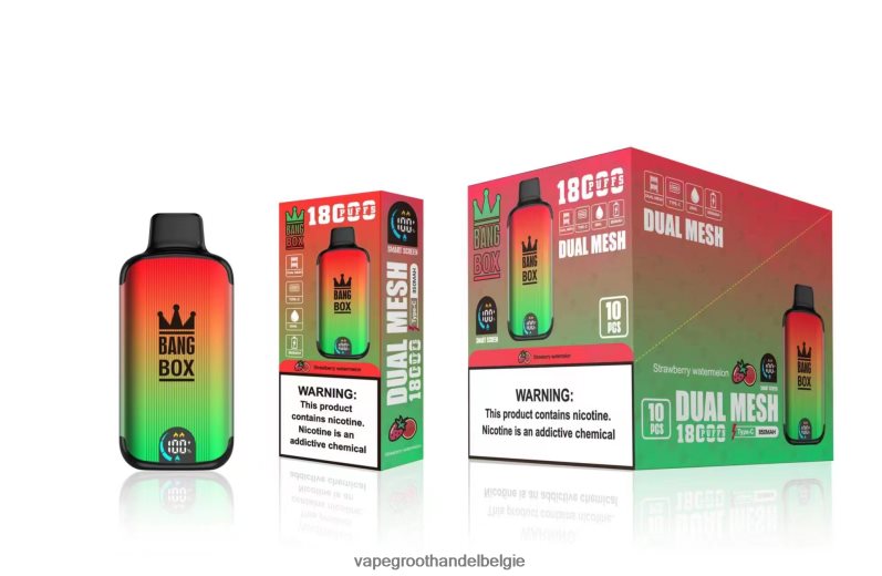 Bang Box 18000 trekjes aardbei watermeloen Elektronische Sigaret Zonder Nicotine - 42ZRB688