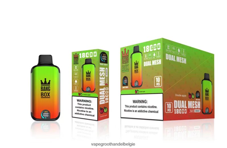 Bang Box 18000 trekjes dubbele appel Vape Groothandel Elf Bar - 42ZRB693