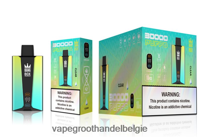 Bang Box 30.000 trekjes slim scherm duidelijk Elektronische Sigaret Wegwerp - 42ZRB676