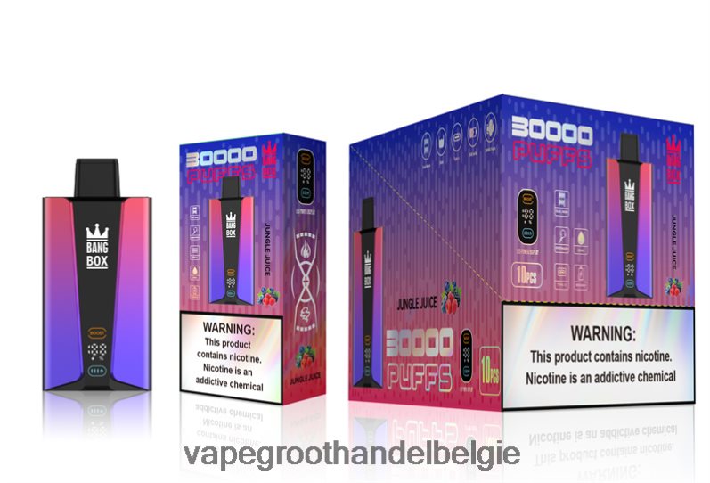 Bang Box 30.000 trekjes slim scherm jungle-sap Elektronische Sigaret Zonder Nicotine - 42ZRB678