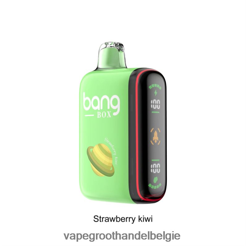 Bang Box Intelligente vermogensweergave van 9000-18000 rookwolken aardbei-kiwi Crystal Vape Groothandel Belgie - 42ZRB627