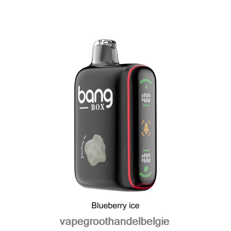 Bang Box Intelligente vermogensweergave van 9000-18000 rookwolken bosbessen ijs Vape Groothandel - 42ZRB632