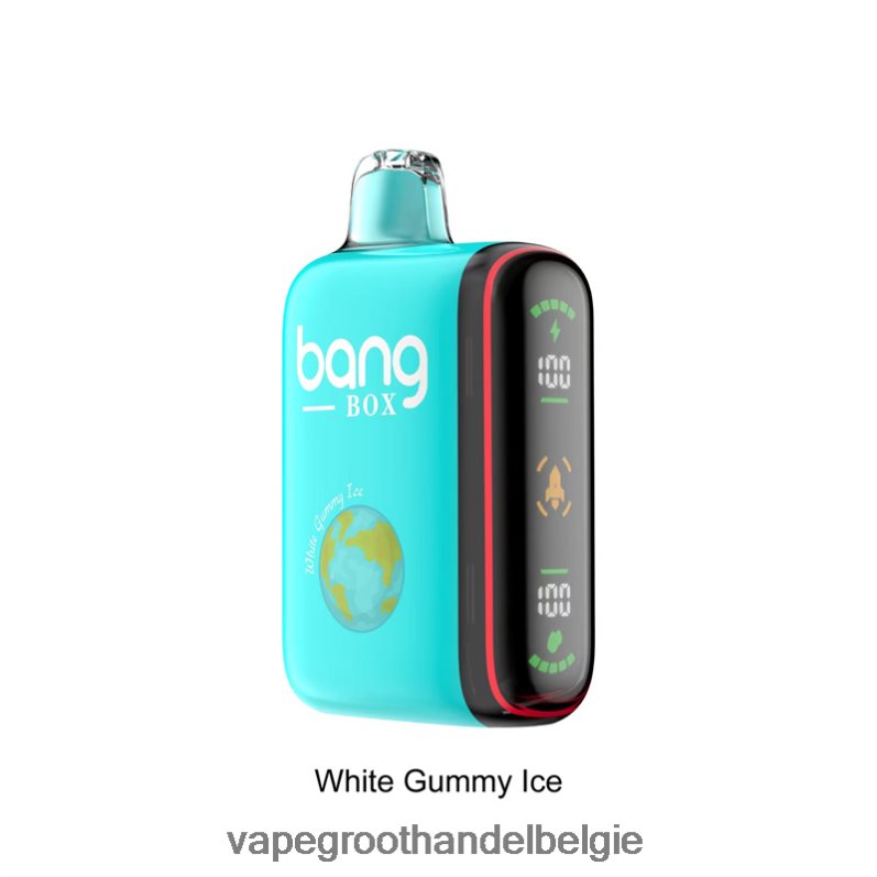 Bang Box Intelligente vermogensweergave van 9000-18000 rookwolken wit gomachtig ijs Elektronische Sigaret Zonder Nicotine - 42ZRB630
