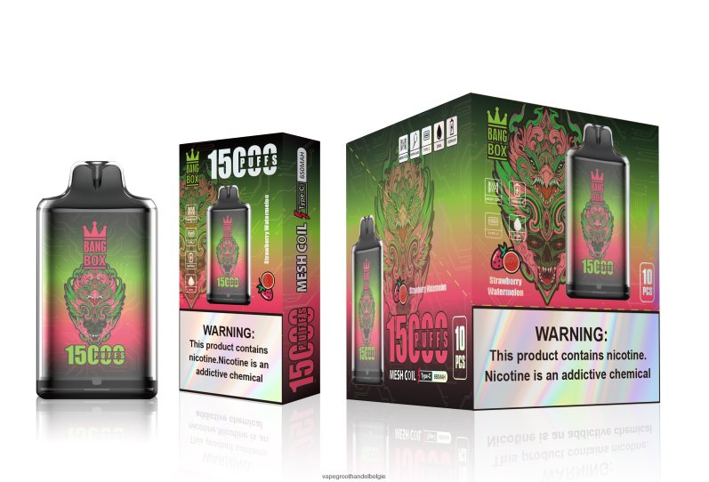 Bang Box s1-15000 trekjes aardbei watermeloen Vape Groothandel Elf Bar - 42ZRB6103