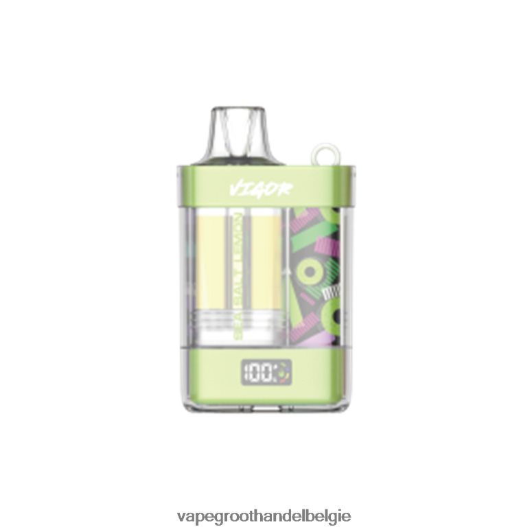 Crystal Vape Groothandel Belgie - LAVIE VIGOR 15000 trekjes zeezout citroen F20N427