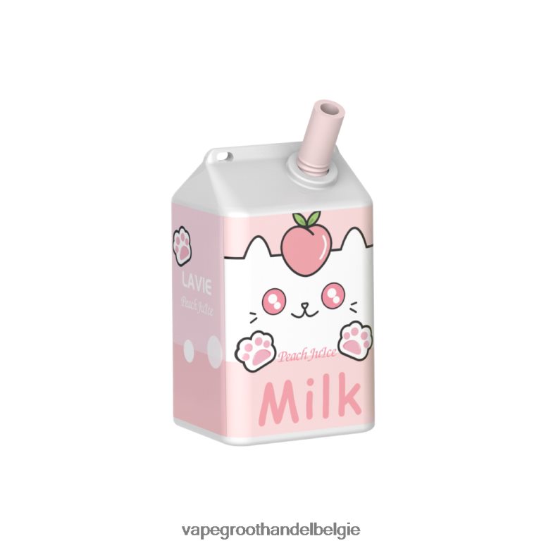 Elektronische Sigaret Winkel - LAVIE MILK 7000 trekjes perziksap F20N42179