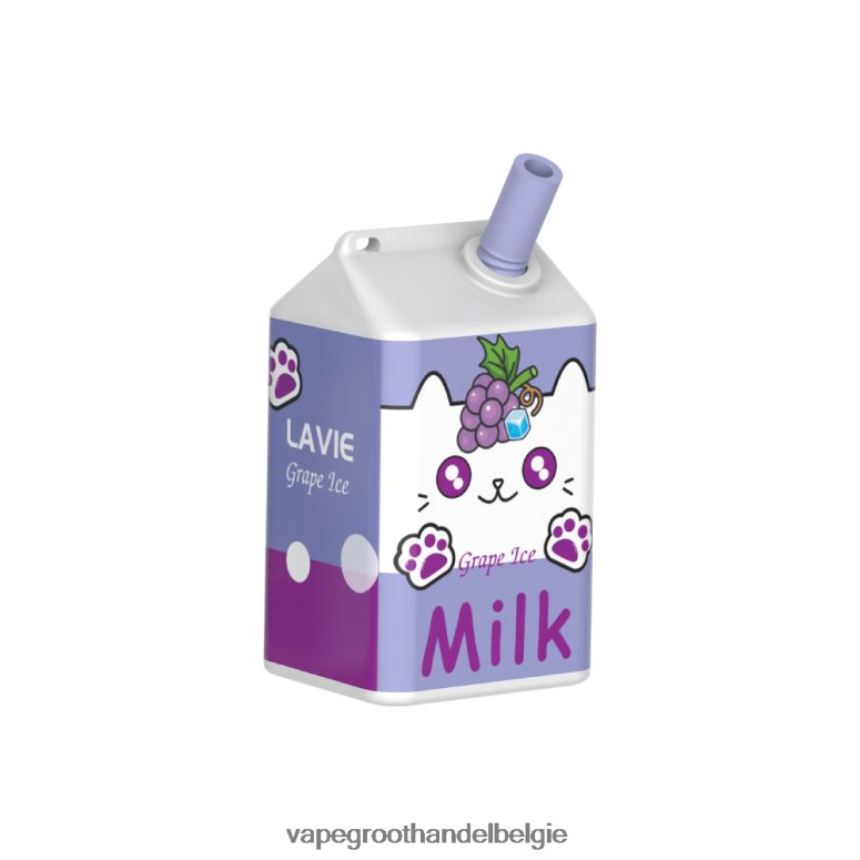 Groothandel Vape Wegwerp - LAVIE MILK 7000 trekjes druiven ijs F20N42186
