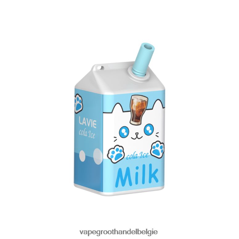 Vape Groothandel België - LAVIE MILK 7000 trekjes cola-ijs F20N42184