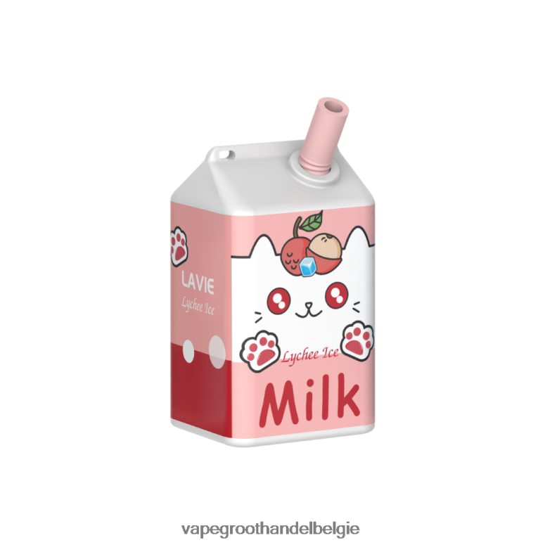 Vape Groothandel Inkoop - LAVIE MILK 7000 trekjes lychee-ijs F20N42183