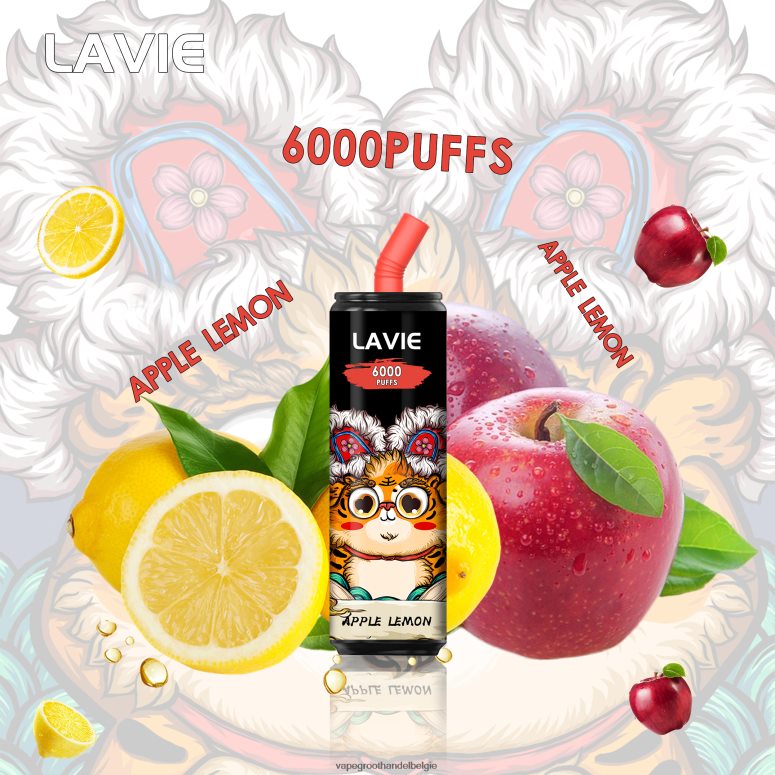 Vape Groothandel Elf Bar - LAVIE Coke BAR 6000 trekjes appel citroen F20N42275