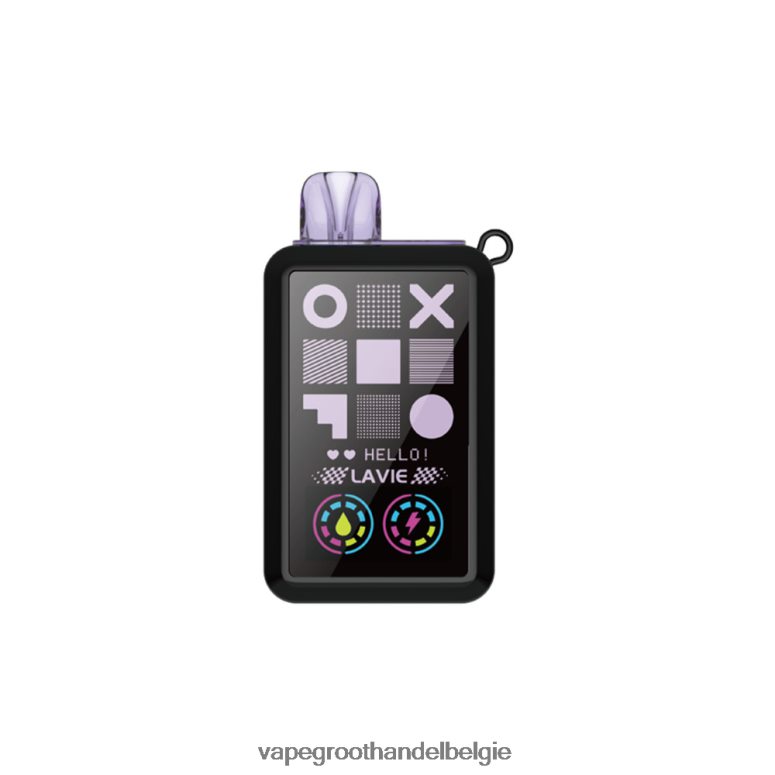 Crystal Vape Groothandel Belgie - LAVIE Cyber 20000 trekjes druivenijs/muntijs F20N4227