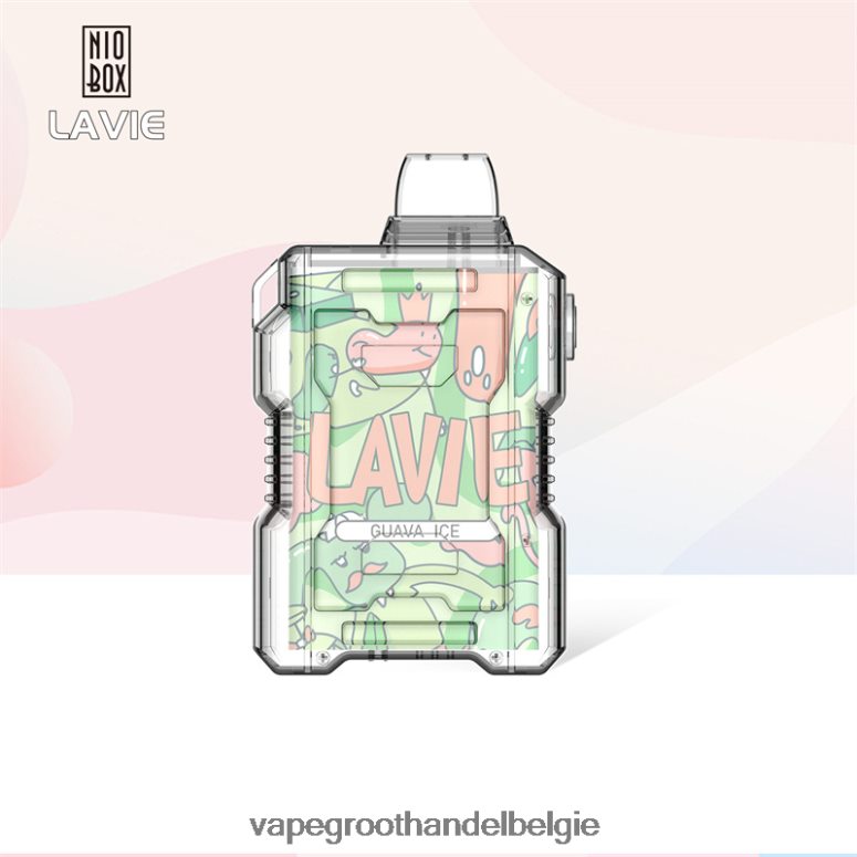 Vape Groothandel België - LAVIE NIO BOX 9000 trekjes guave-ijs F20N42194