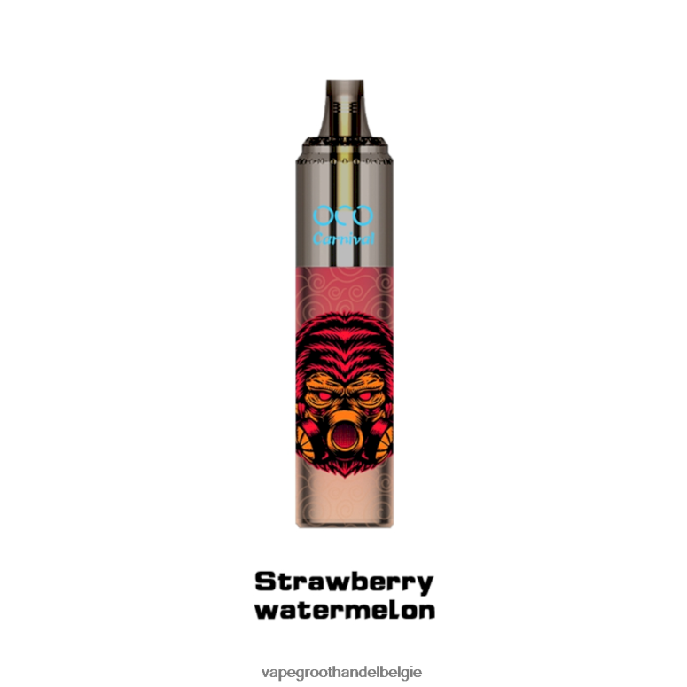 Elektronische Sigaret Wegwerp - LAVIE OCO Carnaval 10.000 trekjes aardbei watermeloen F20N42358