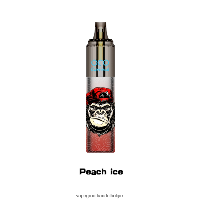 Vape Groothandel Elf Bar - LAVIE OCO Carnaval 10.000 trekjes perzik ijs F20N42355