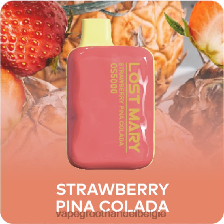 Aardbei Pina Colada - groothandel vape wegwerp 0284V501 LOST MARY OS5000