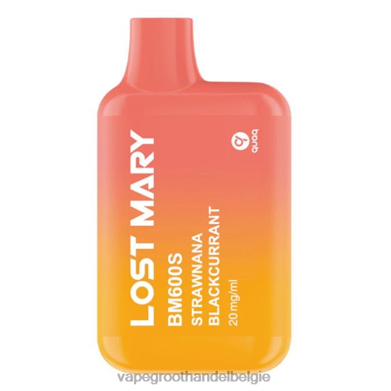 stronana zwarte bes - elektronische sigaret zonder nicotine 0284V419 LOST MARY BM600S