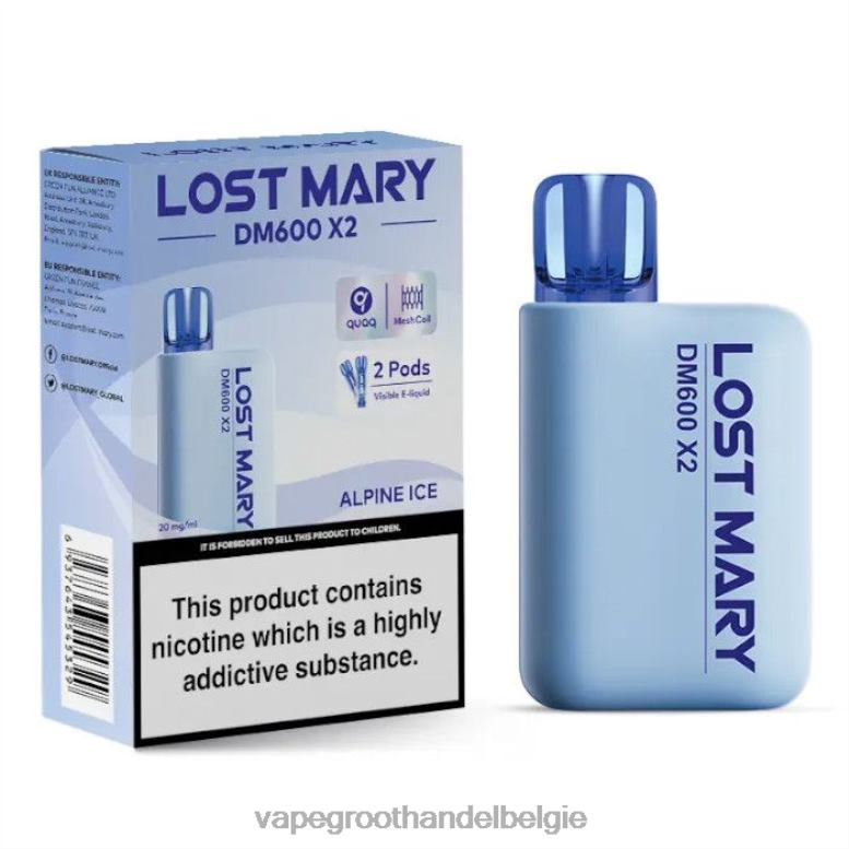 alpen ijs - vape groothandel inkoop 0284V464 LOST MARY DM600 X2
