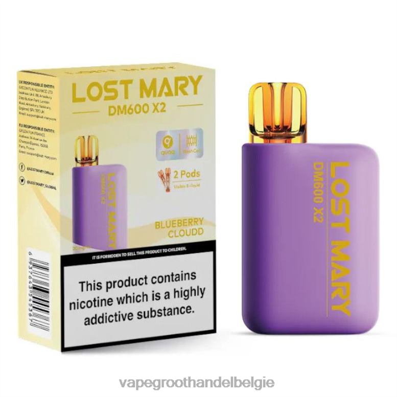 bosbessenwolk - elektronische sigaret winkel 0284V468 LOST MARY DM600 X2