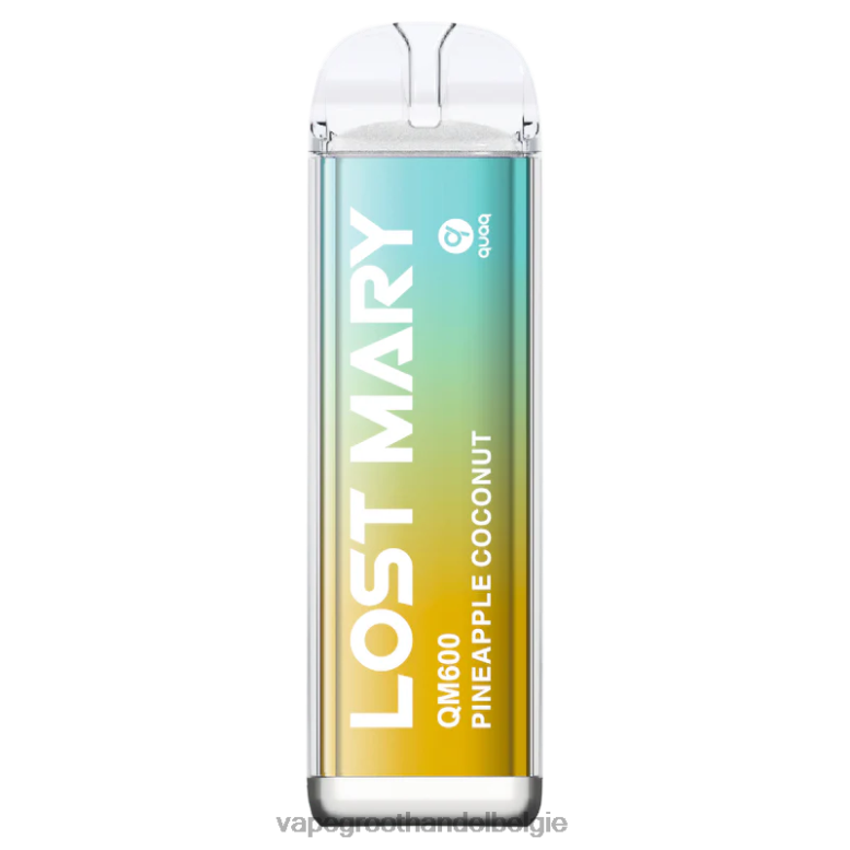 ananas kokosnoot - elektronische sigaret zonder nicotine 0284V399 LOST MARY QM600