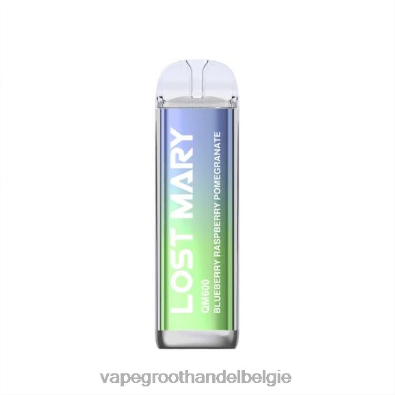 bosbes framboos granaatappel - elektronische sigaret wegwerp 0284V387 LOST MARY QM600