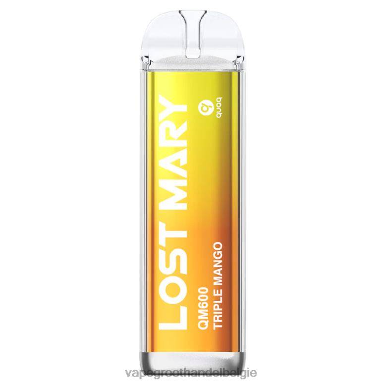 drievoudige mango - elektronische sigaret zonder nicotine 0284V409 LOST MARY QM600
