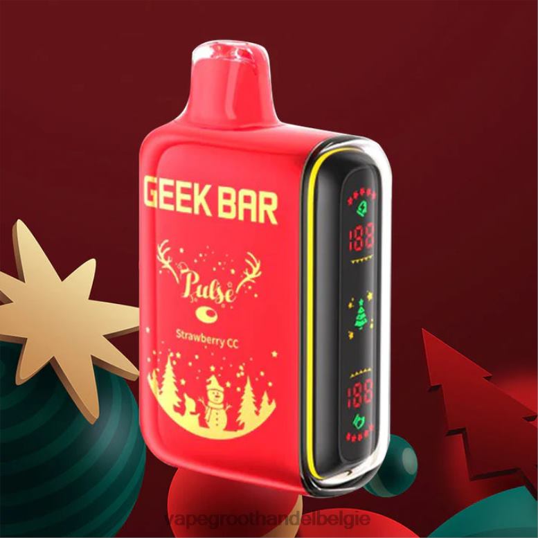 aardbei cc - vape groothandel elf bar 0284V86 GEEK BAR Pulse vakantieeditie 7500 trekjes/15000 trekjes