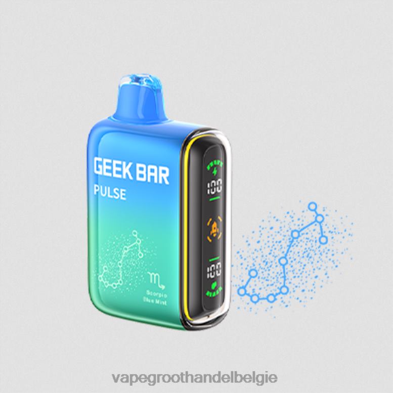 blauwe munt - vape groothandel 0284V73 GEEK BAR Pulse dierenriemeditie 7500 trekjes/15000 trekjes