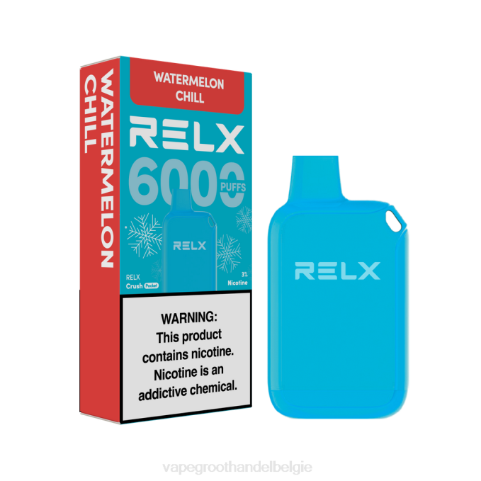 RELX Crush Pocket 6000 ijskoud watermeloen koel PLHV24 Groothandel Vape Wegwerp