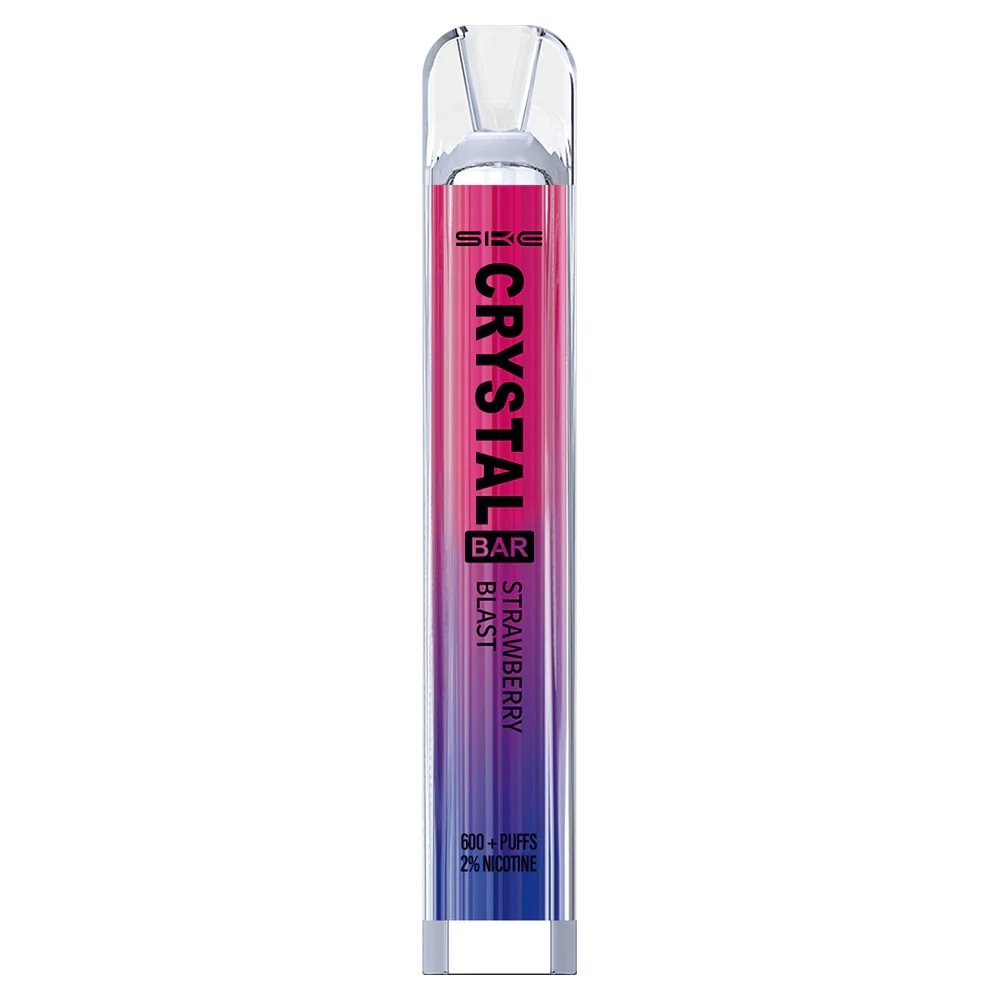 aardbei explosie - vape groothandel 0284V263 SKE Crystal Bar wegwerpvape 600 trekjes