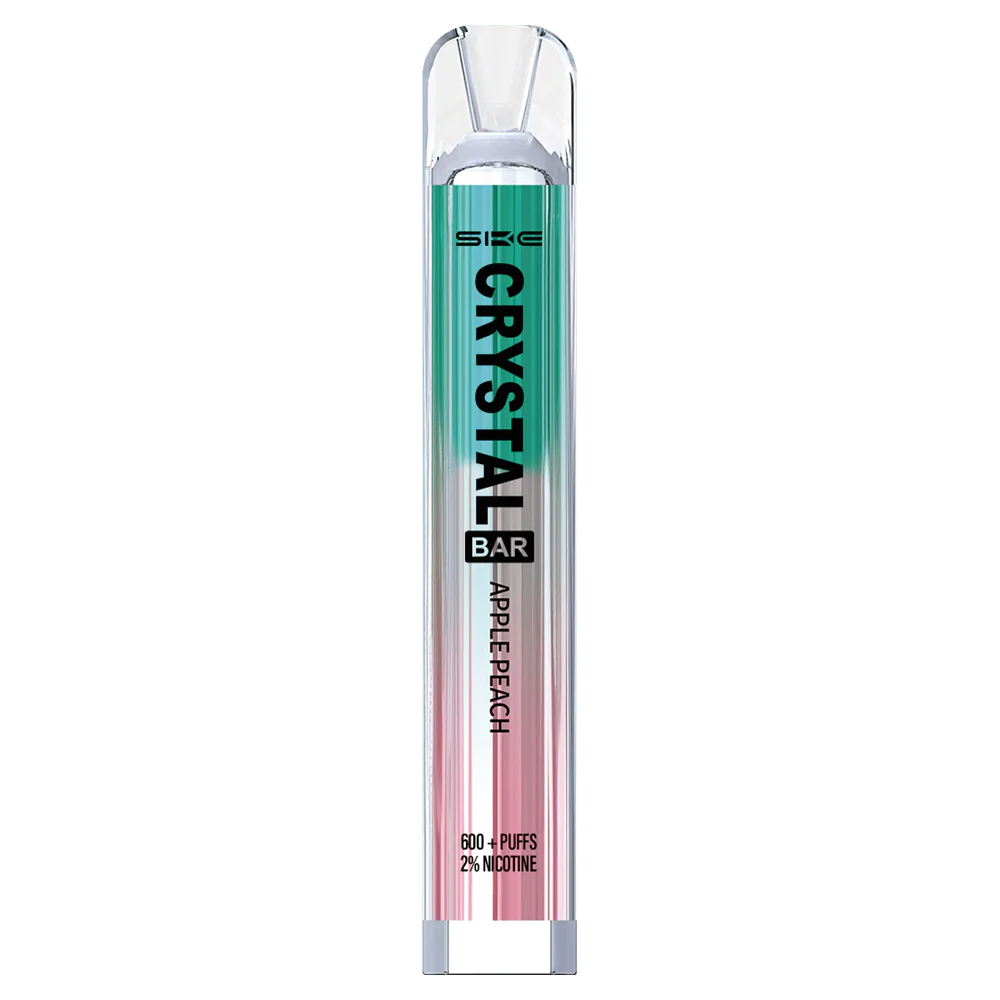 appel perzik - vape groothandel elf bar 0284V266 SKE Crystal Bar wegwerpvape 600 trekjes