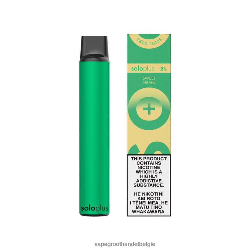 Vape Groothandel België - Solo Plus wegwerp vape-paradijscollectie zoete druif 866ZBD40