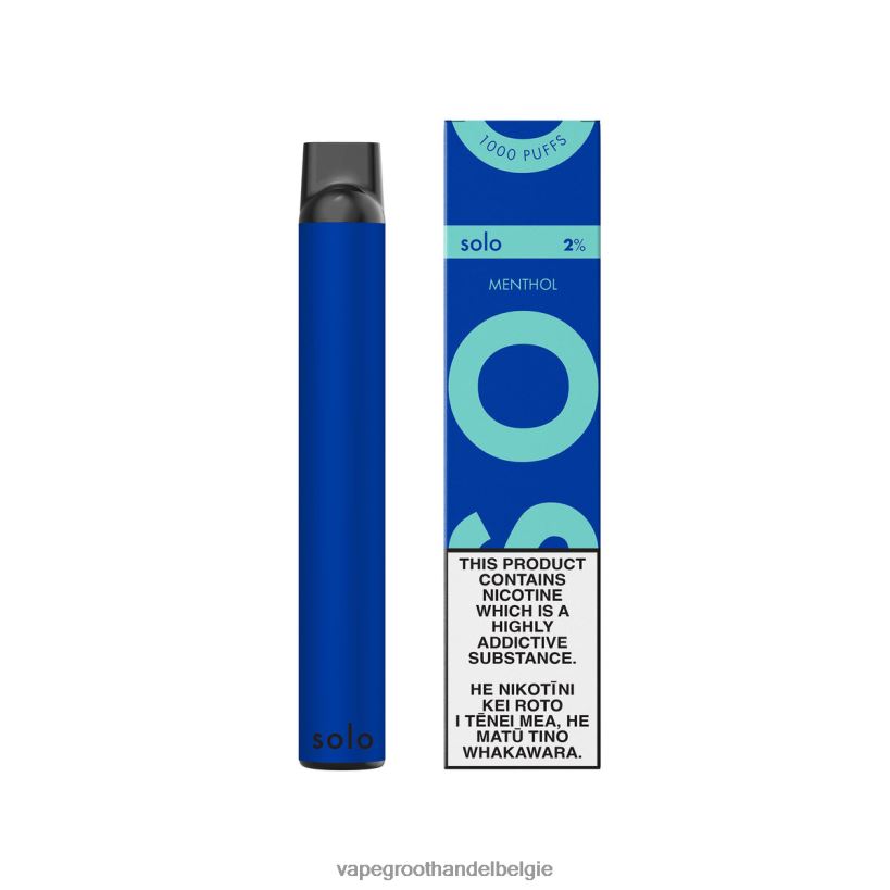 Elektronische Sigaret Wegwerp - Solo wegwerp damp menthol 866ZBD8