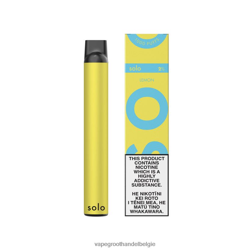 Groothandel Vape Wegwerp - Solo wegwerp damp citroen 866ZBD15