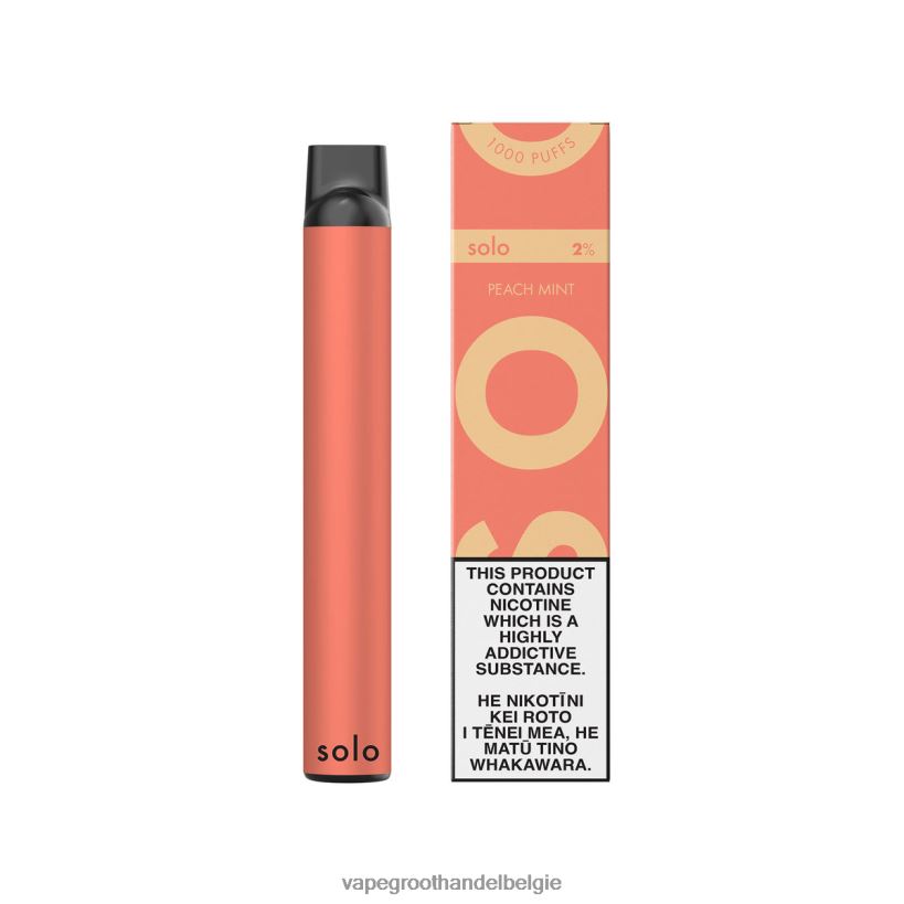 Groothandel Vape Wegwerp - Solo wegwerp damp perzik munt 866ZBD6