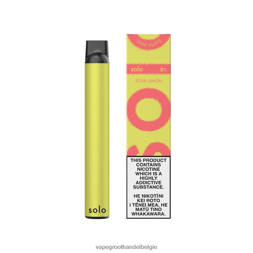 Vape Groothandel Inkoop - Solo wegwerp damp zure citroen 866ZBD12