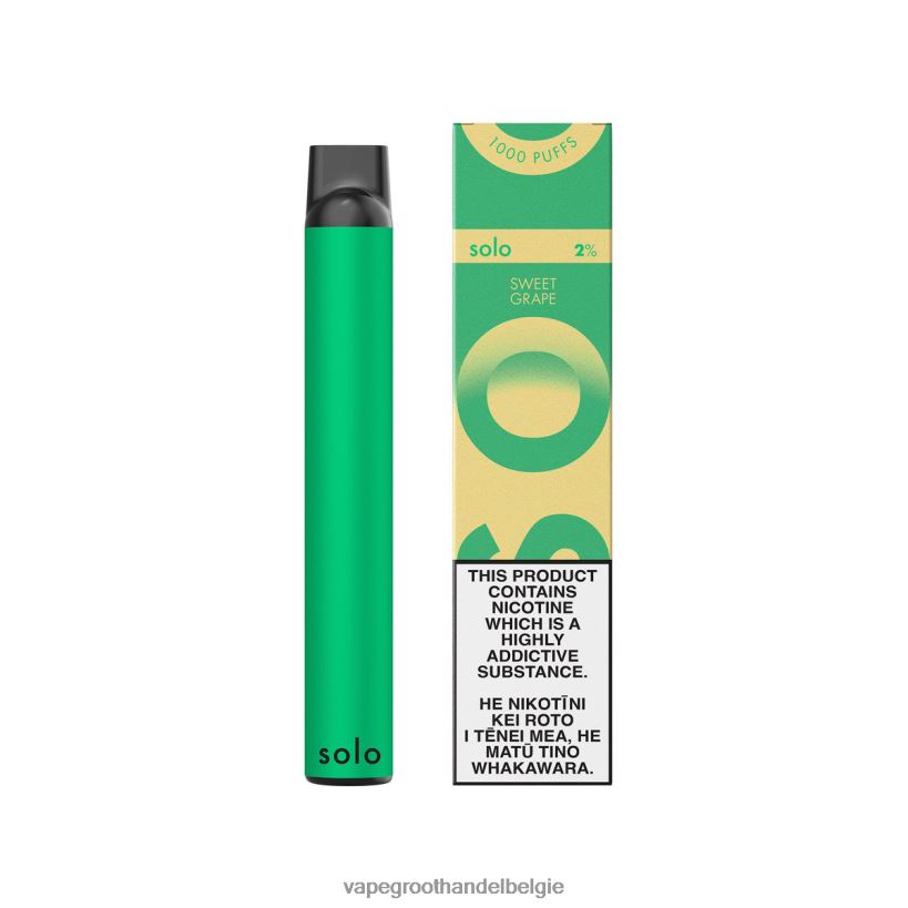 Vape Groothandel - Solo wegwerp vape-paradijscollectie zoete druif 866ZBD20