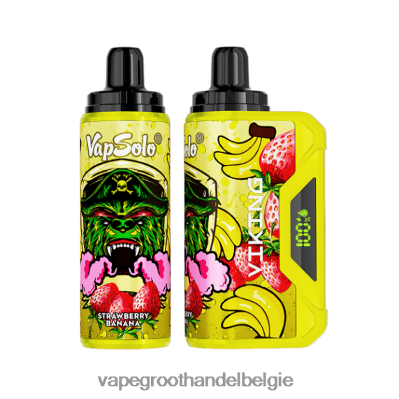 Crystal Vape Groothandel Belgie - Vapsolo VIKING wegwerp damp aardbei banaan 4R2F48137