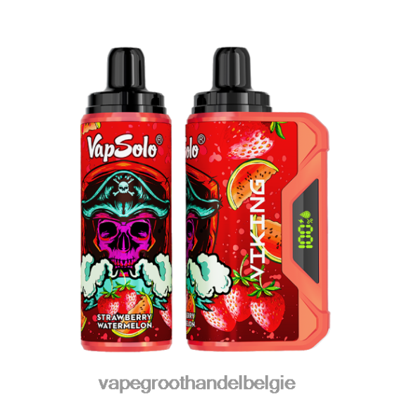 Elektronische Sigaret Zonder Nicotine - Vapsolo VIKING wegwerp damp aardbei watermeloen 4R2F48140