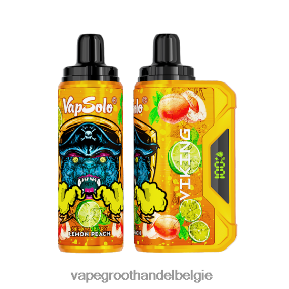 Vape Groothandel Elf Bar - Vapsolo VIKING wegwerp damp citroen perzik 4R2F48135