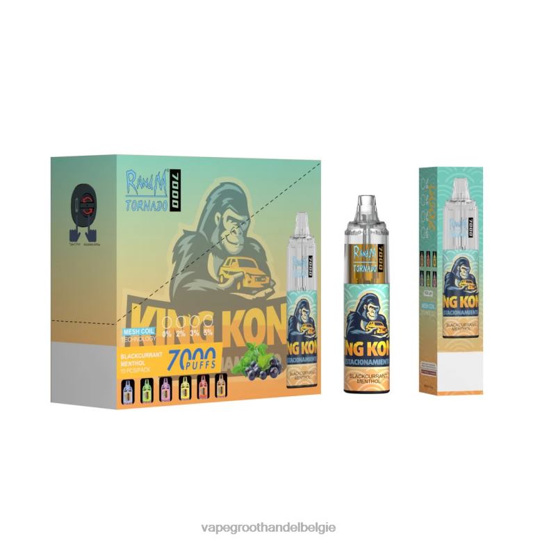 wegwerpbaar - groothandel vape wegwerp 0284V1 RandM Tornado 7000 5%